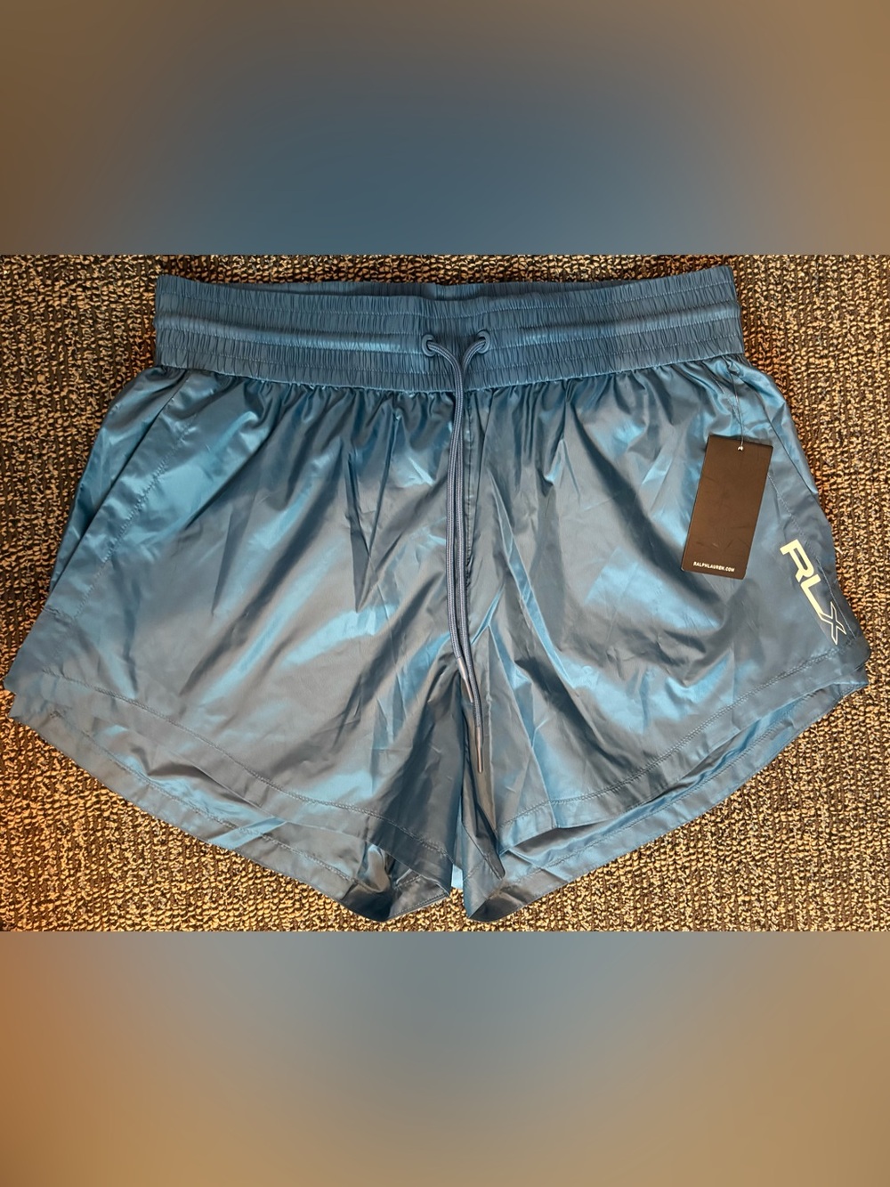 RLX Ralph Lauren Teal Blue Athletic Shorts